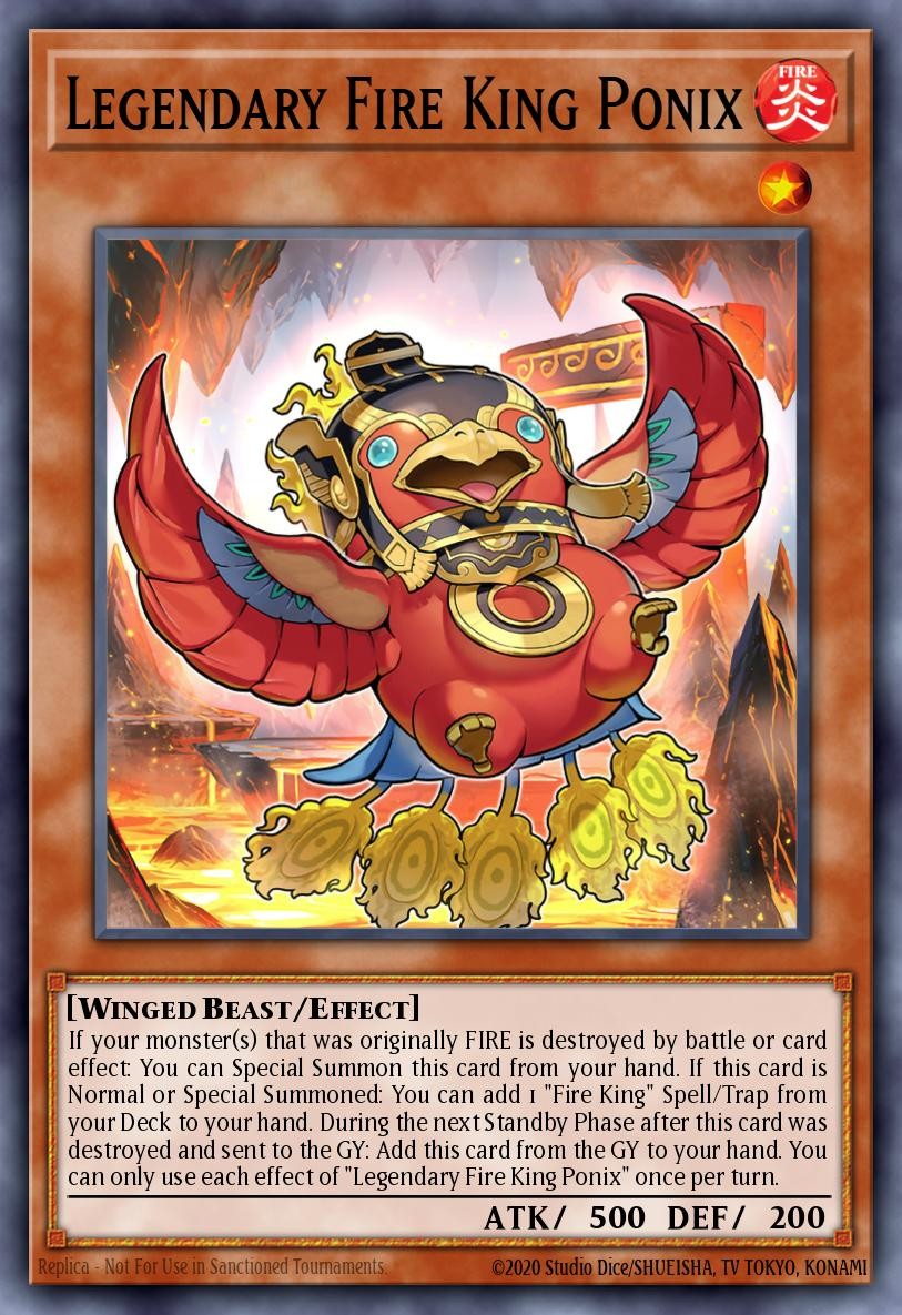 Legendary Fire King Ponix - Image 1