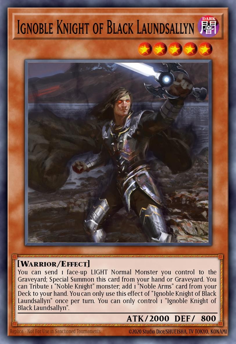 Ignoble Knight of Black Laundsallyn - Image 1