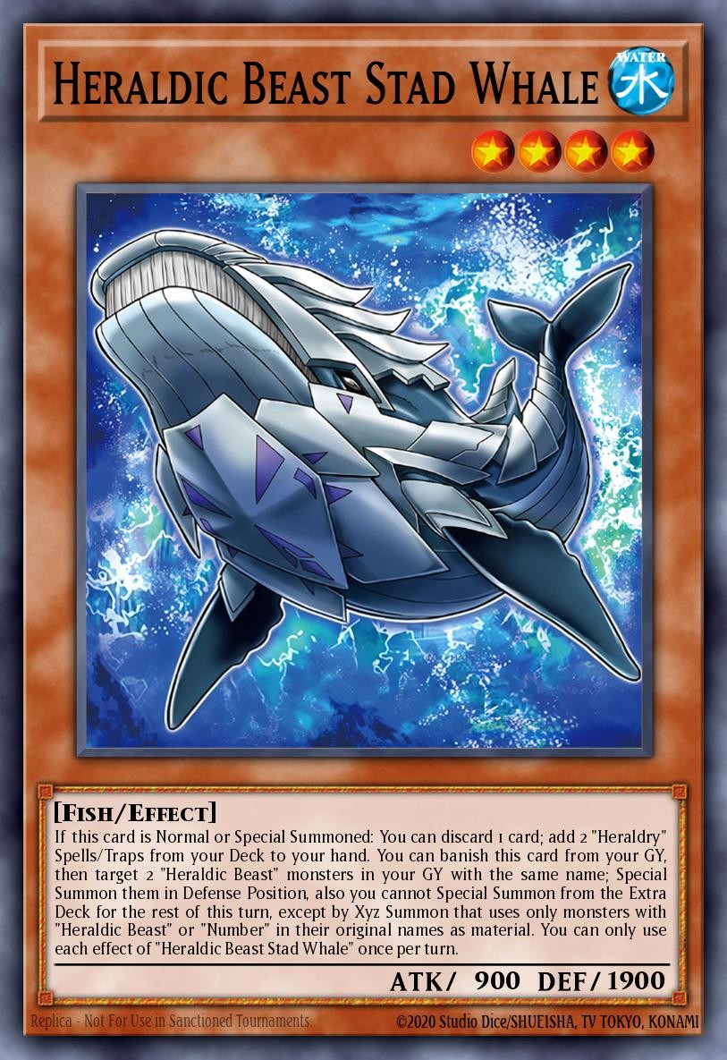 Heraldic Beast Stad Whale - Image 1