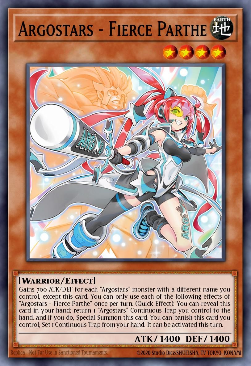 Argostars - Fierce Parthe (Super Rare · Holo)