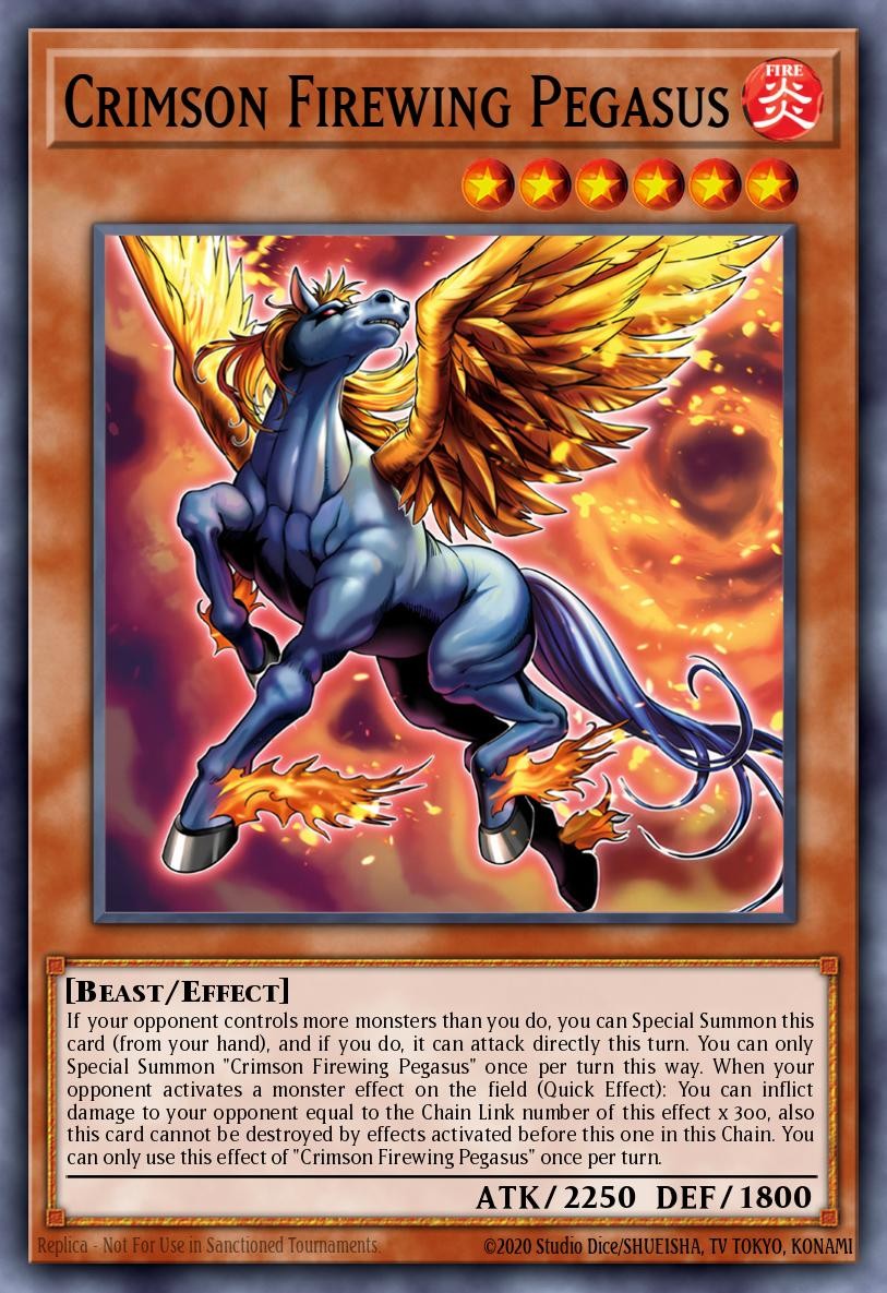 Crimson Firewing Pegasus - Image 1