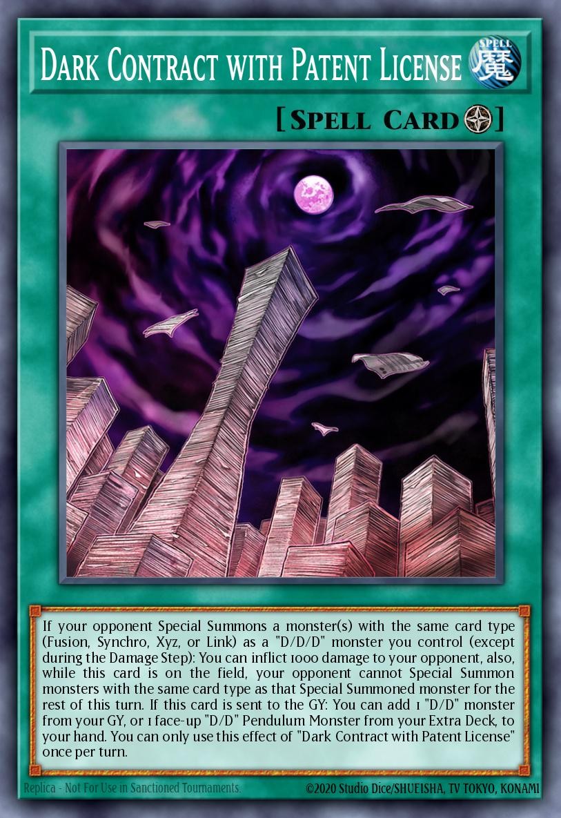 Dark Contract with Patent License - Image 1