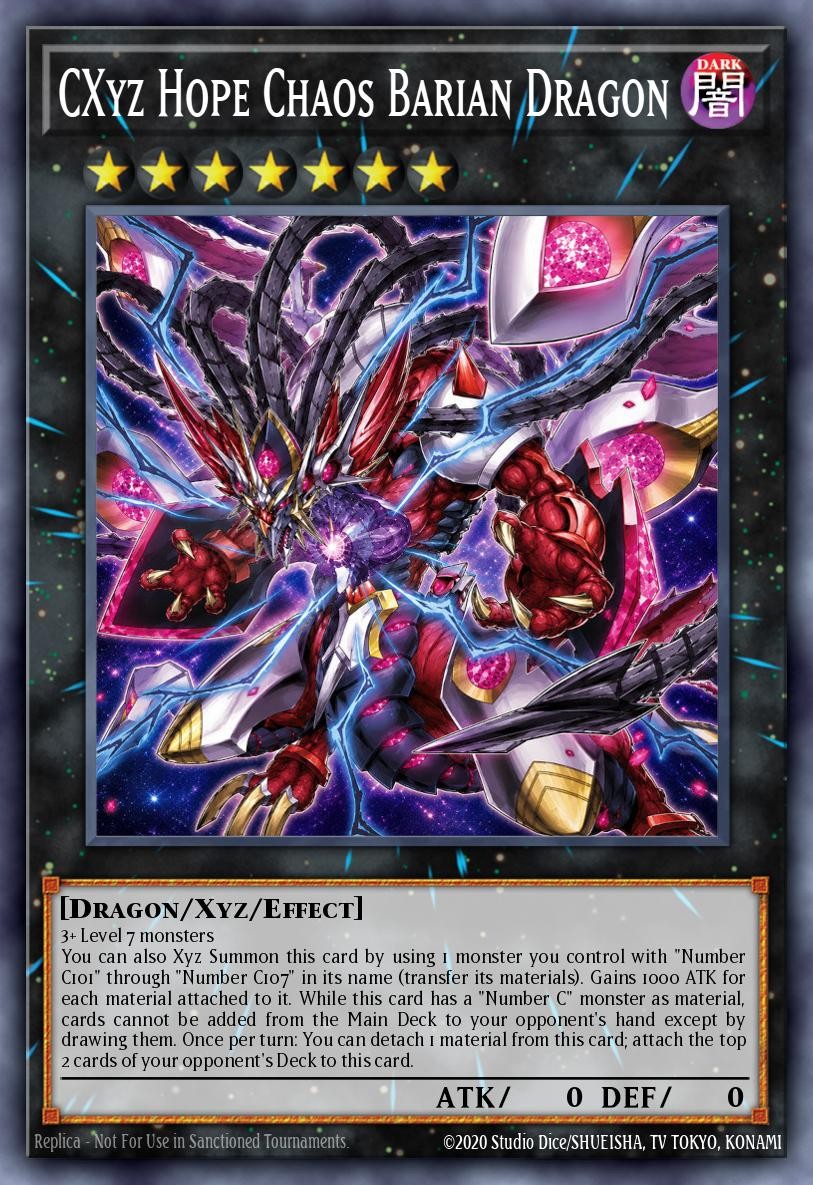 CXyz Hope Chaos Barian Dragon - Image 1
