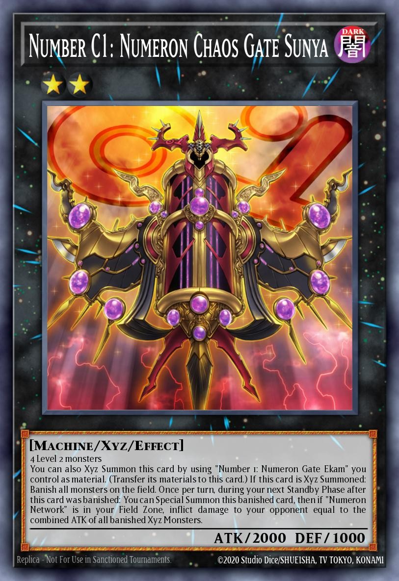 Number C1: Numeron Chaos Gate Sunya - Image 1