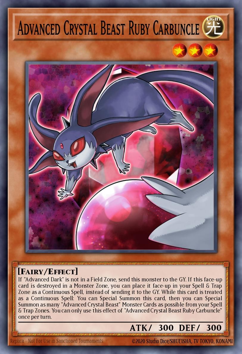 Advanced Crystal Beast Ruby Carbuncle - Image 1