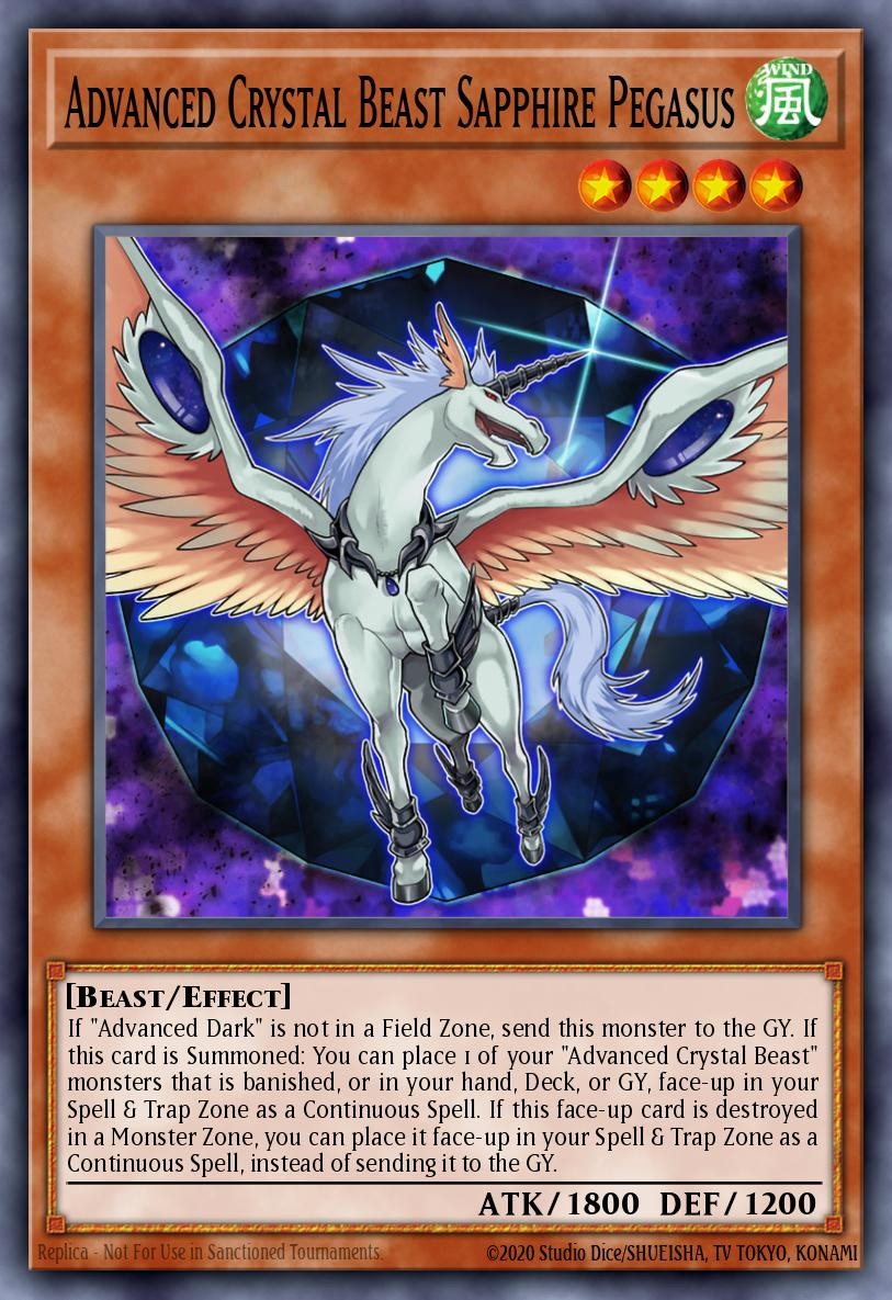 Advanced Crystal Beast Sapphire Pegasus - Image 1