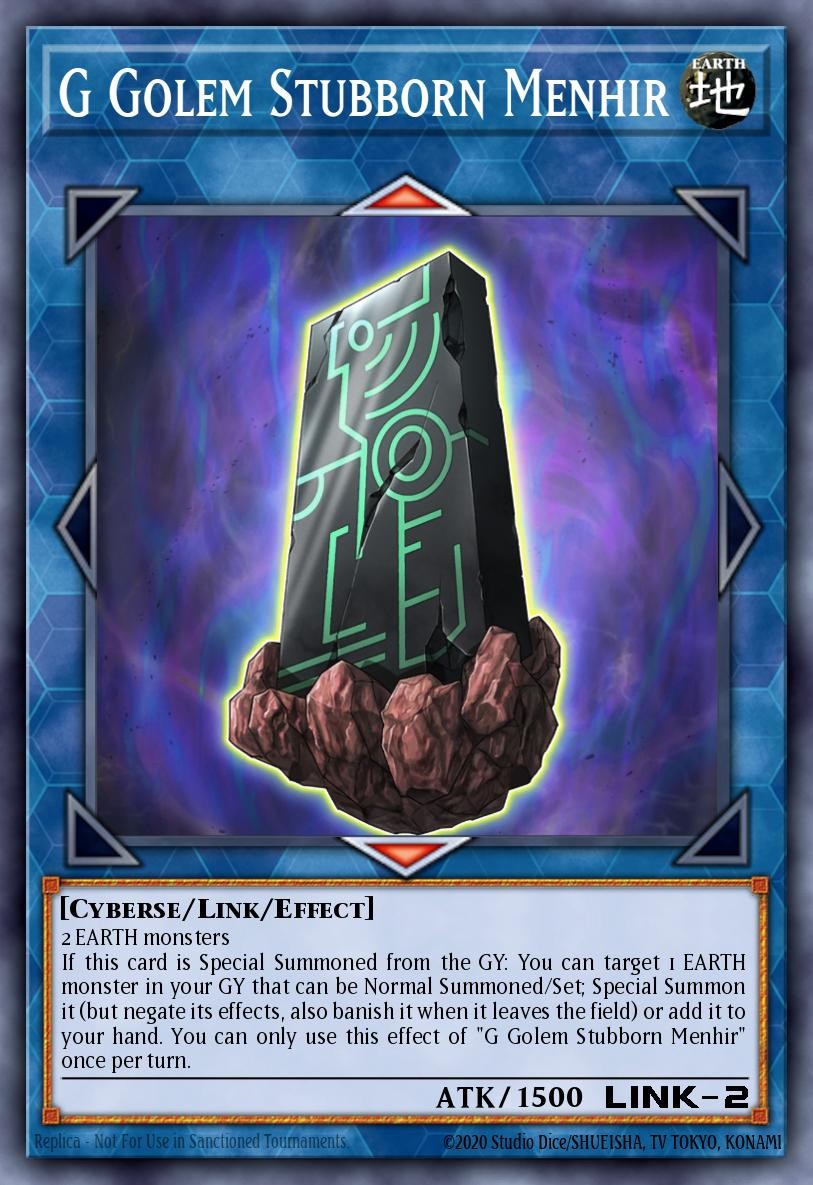 G Golem Stubborn Menhir - Image 1
