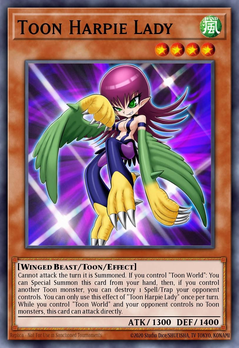 Toon Harpie Lady - Image 1