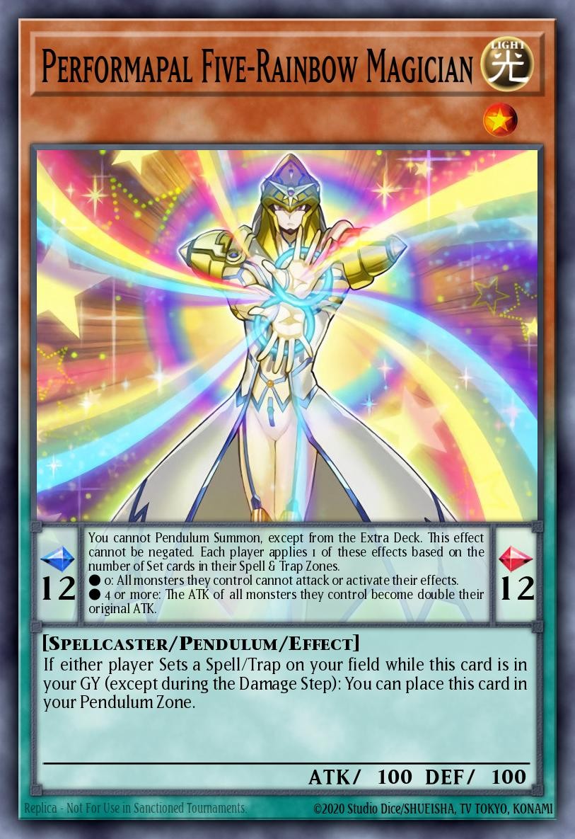 Performapal Five-Rainbow Magician - Image 1