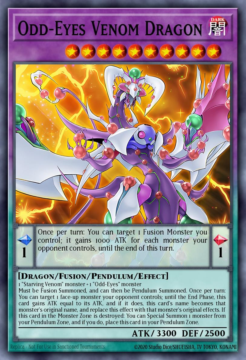 Odd-Eyes Venom Dragon - Image 1