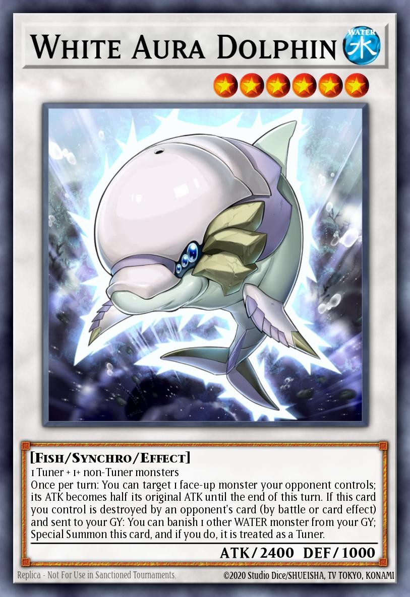 White Aura Dolphin - Image 1