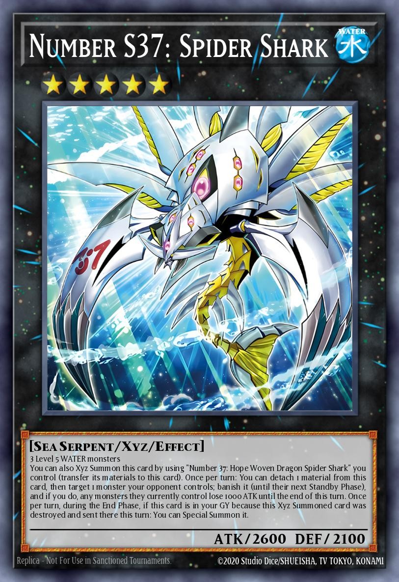 Number S37: Spider Shark - Image 1