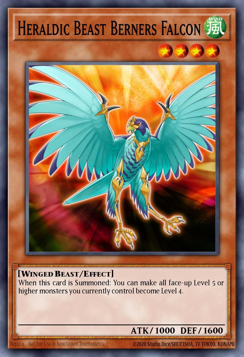 Heraldic Beast Berners Falcon - Image 1