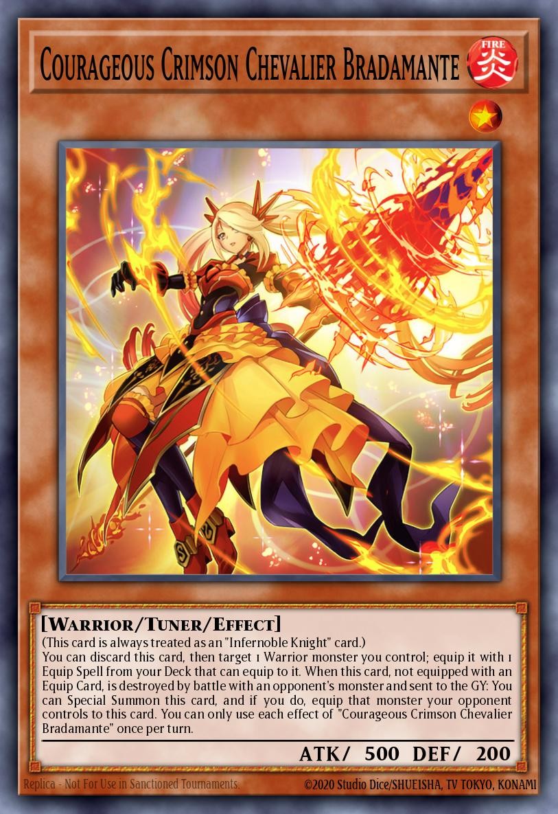 Courageous Crimson Chevalier Bradamante - Image 1