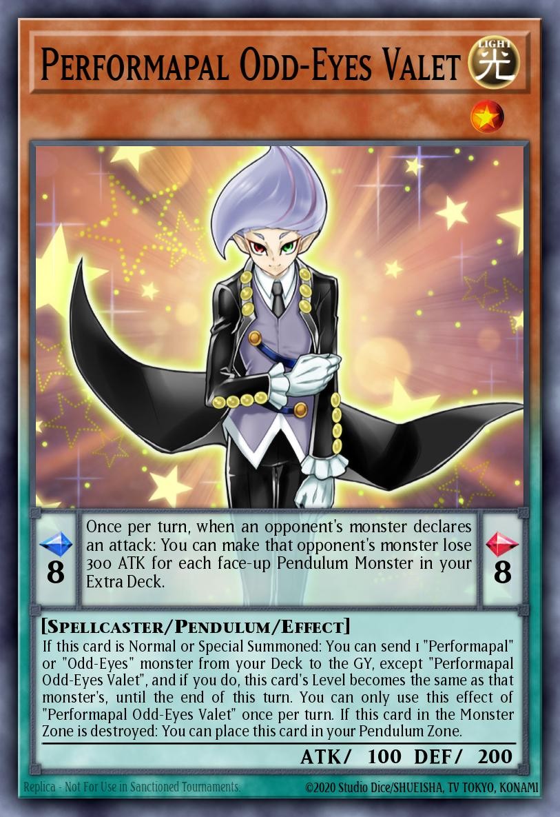 Performapal Odd-Eyes Valet - Image 1