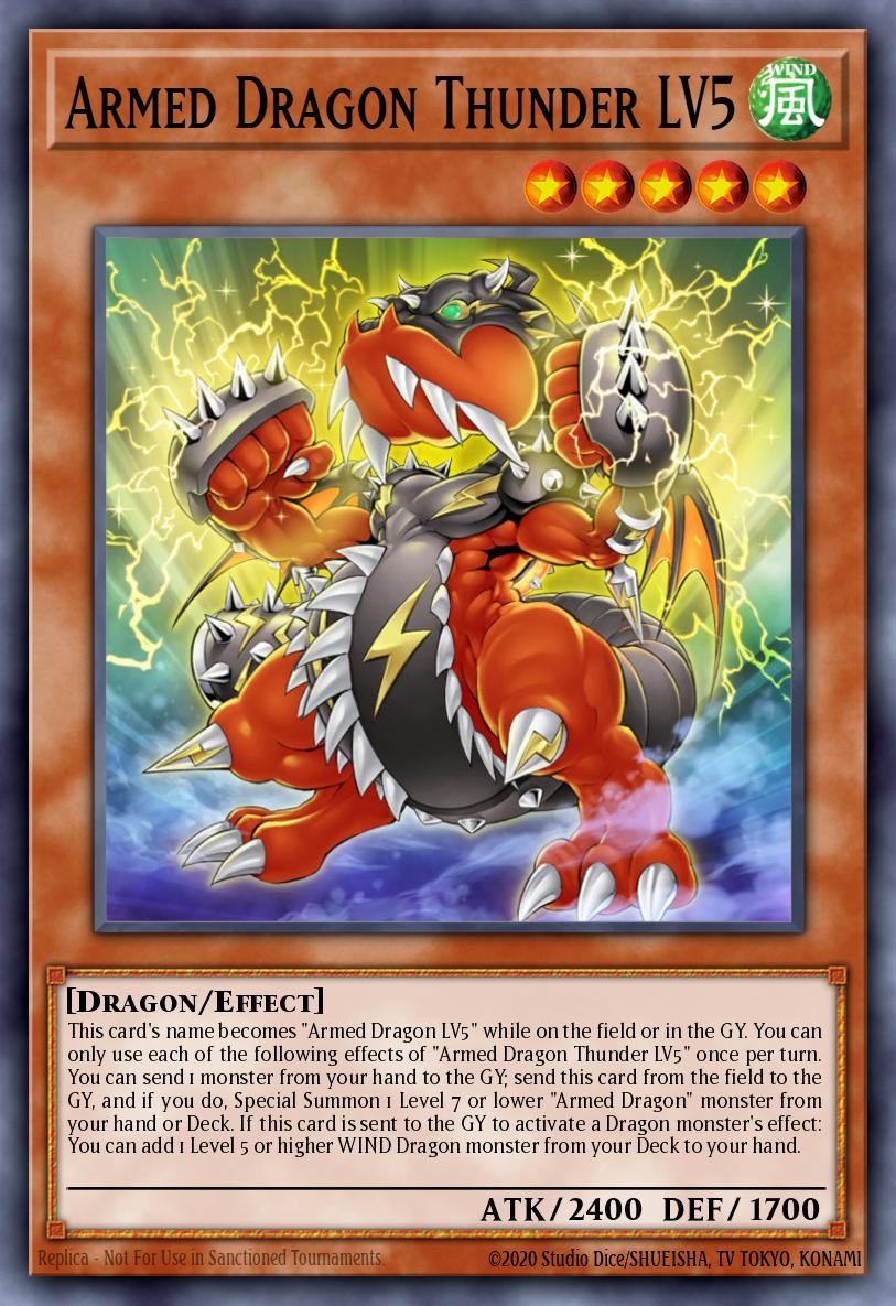 Armed Dragon Thunder LV5 - Image 1