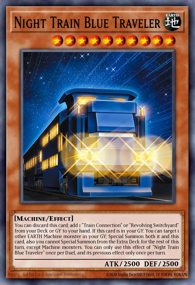 Night Train Blue Traveler - Image 1