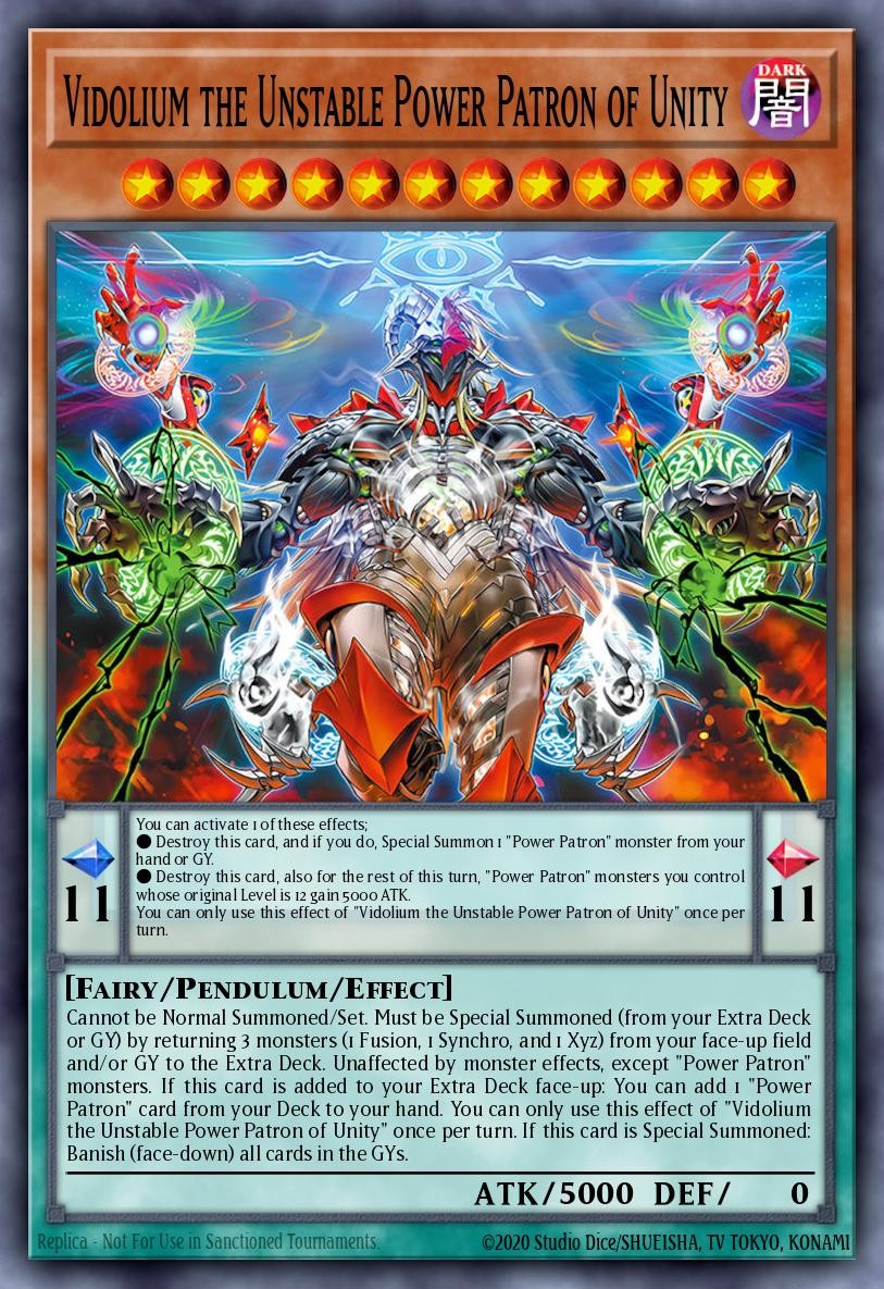 Vidolium the Unstable Power Patron of Unity - Image 1