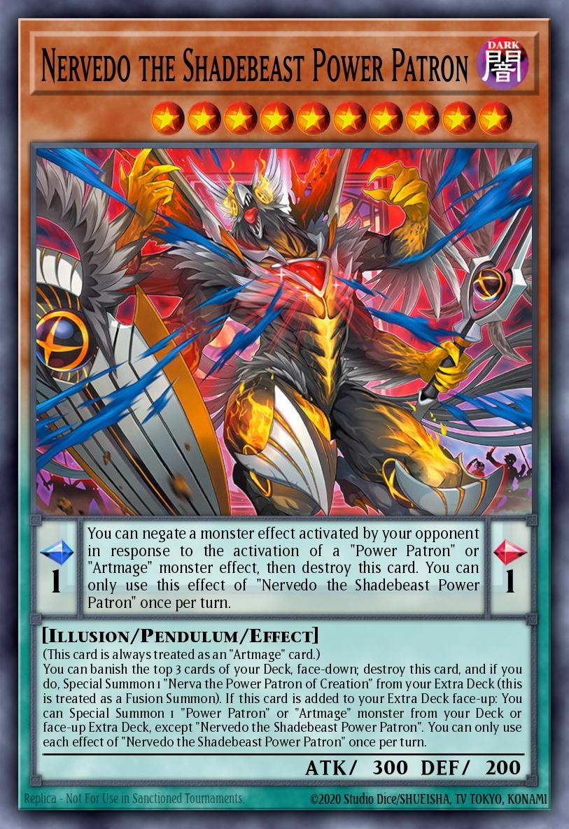 Nervedo the Shadebeast Power Patron - Image 1