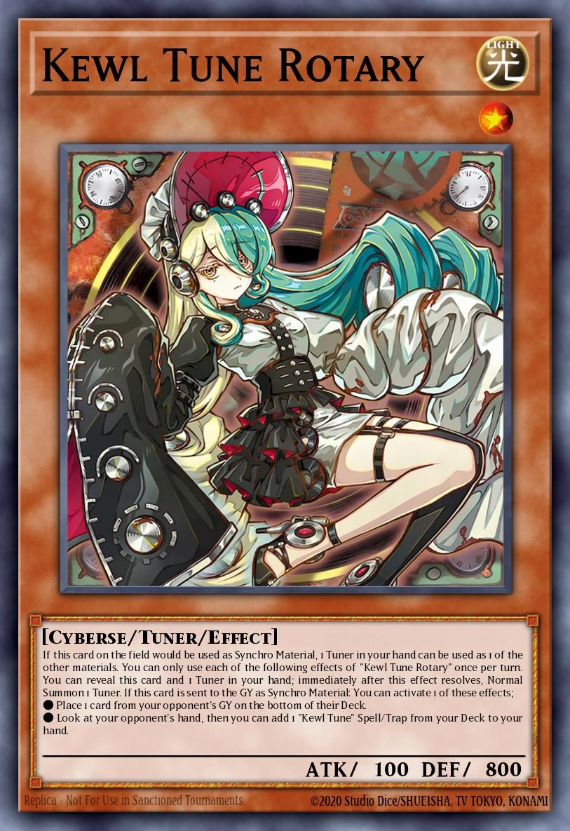 Kewl Tune Rotary (Starlight Rare · Holo)