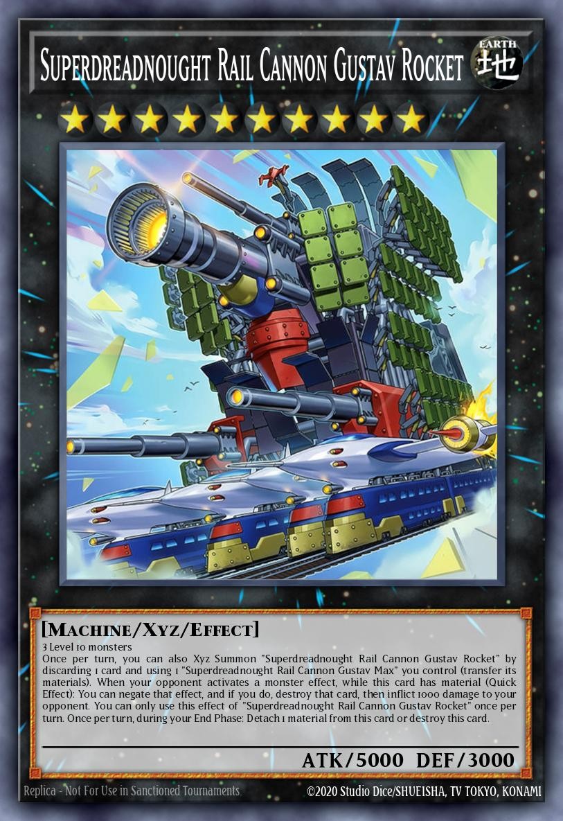 Superdreadnought Rail Cannon Gustav Rocket - Image 1