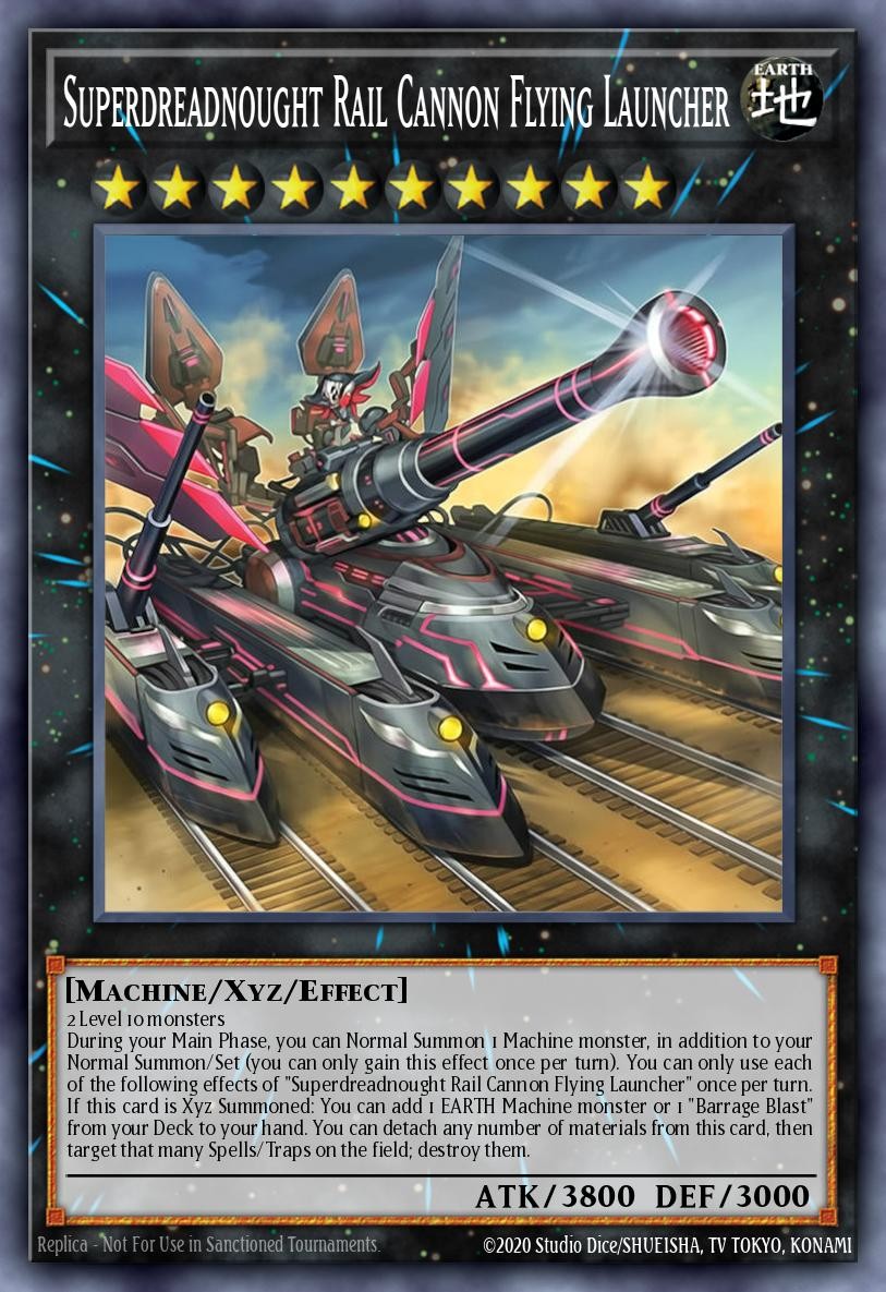 Superdreadnought Rail Cannon Flying Launcher - Image 1
