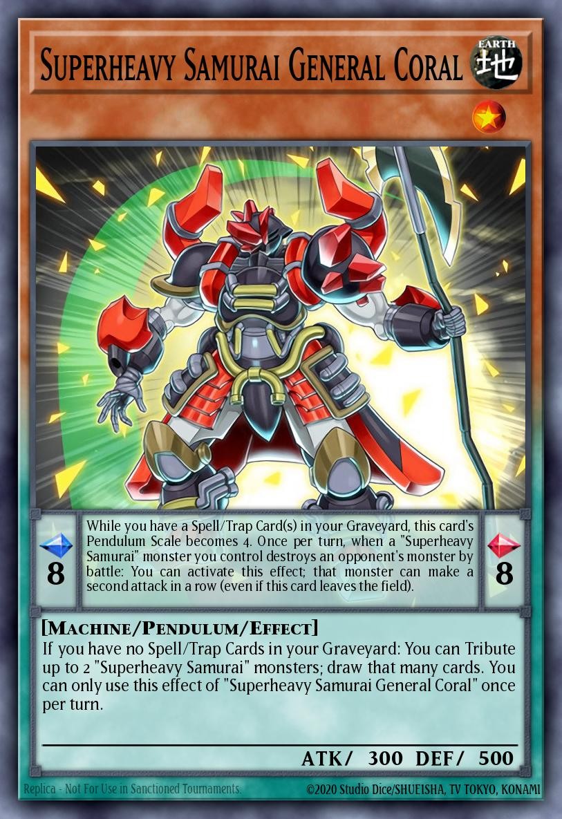 Superheavy Samurai General Coral - Image 1