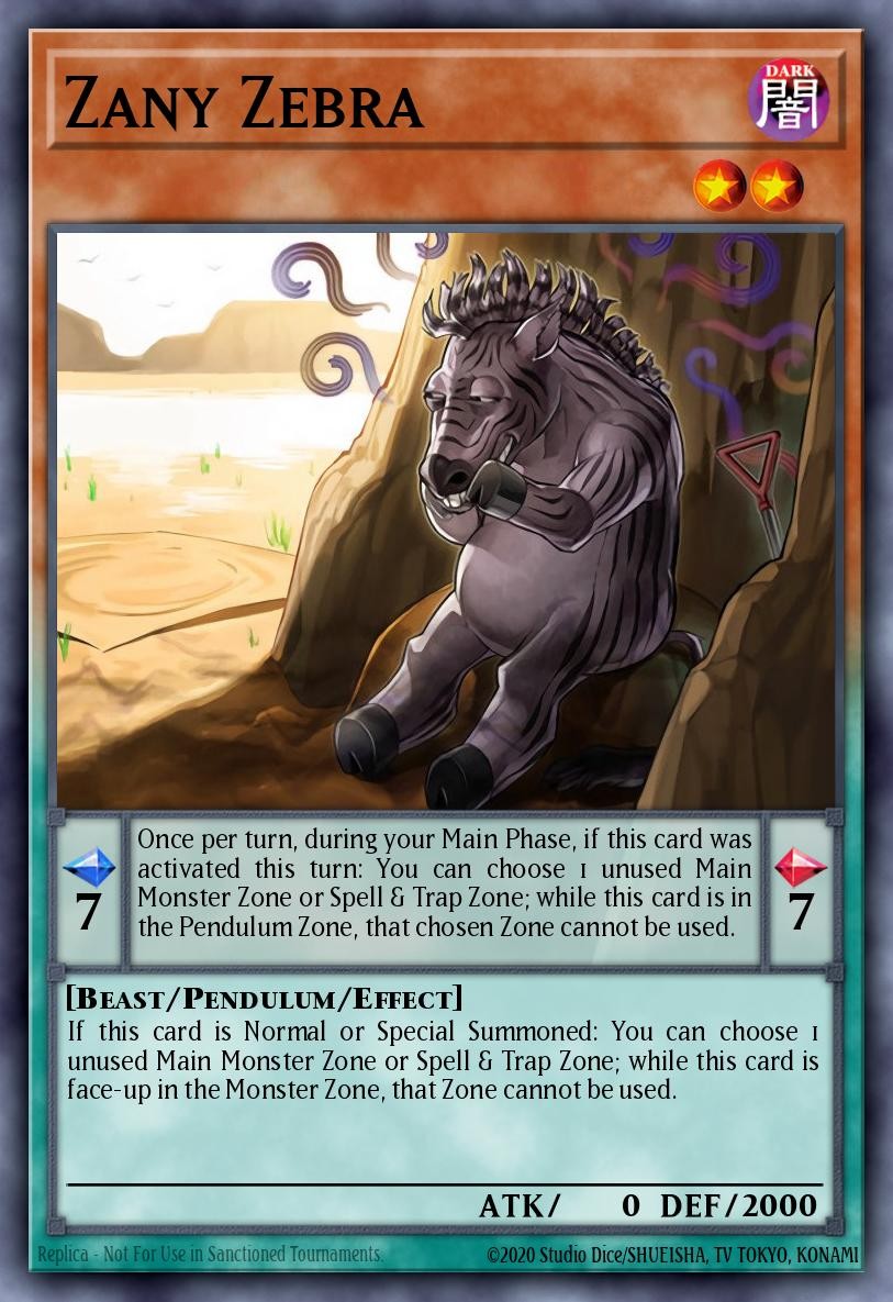 Zany Zebra - Image 1