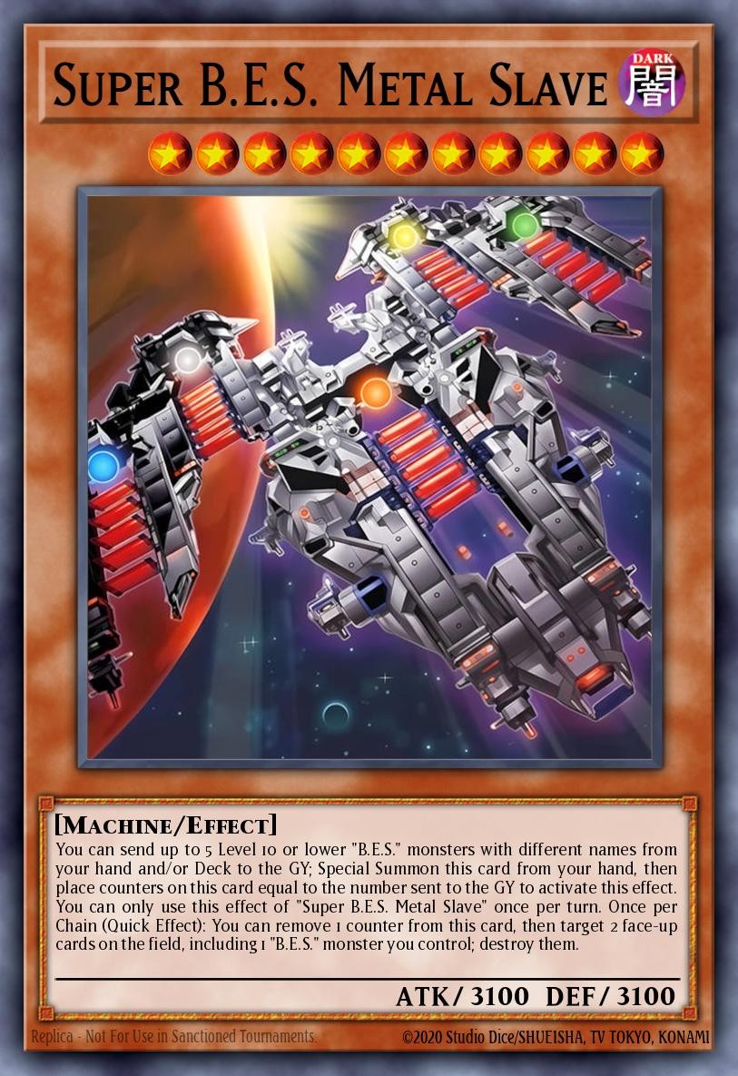 Super B.E.S. Metal Slave (Super Rare · Holo)