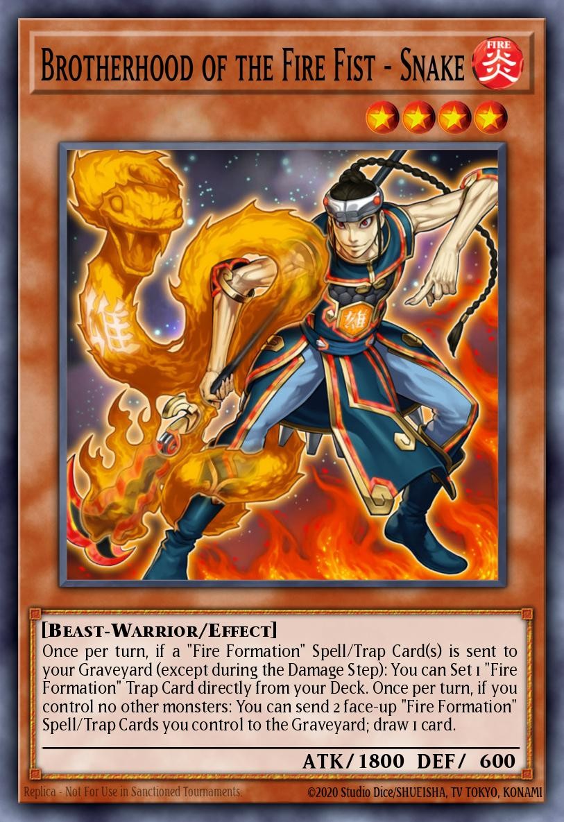 Brotherhood of the Fire Fist - Snake - Image 1