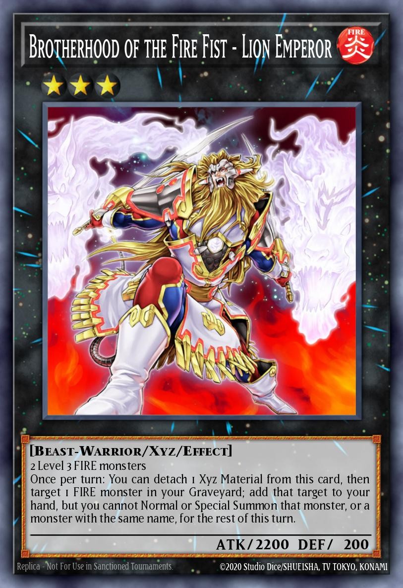 Brotherhood of the Fire Fist - Lion Emperor - Image 1