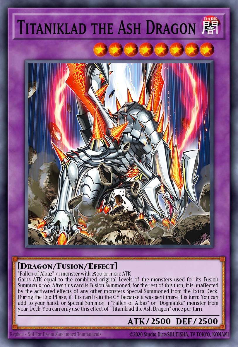 Titaniklad the Ash Dragon - Image 1