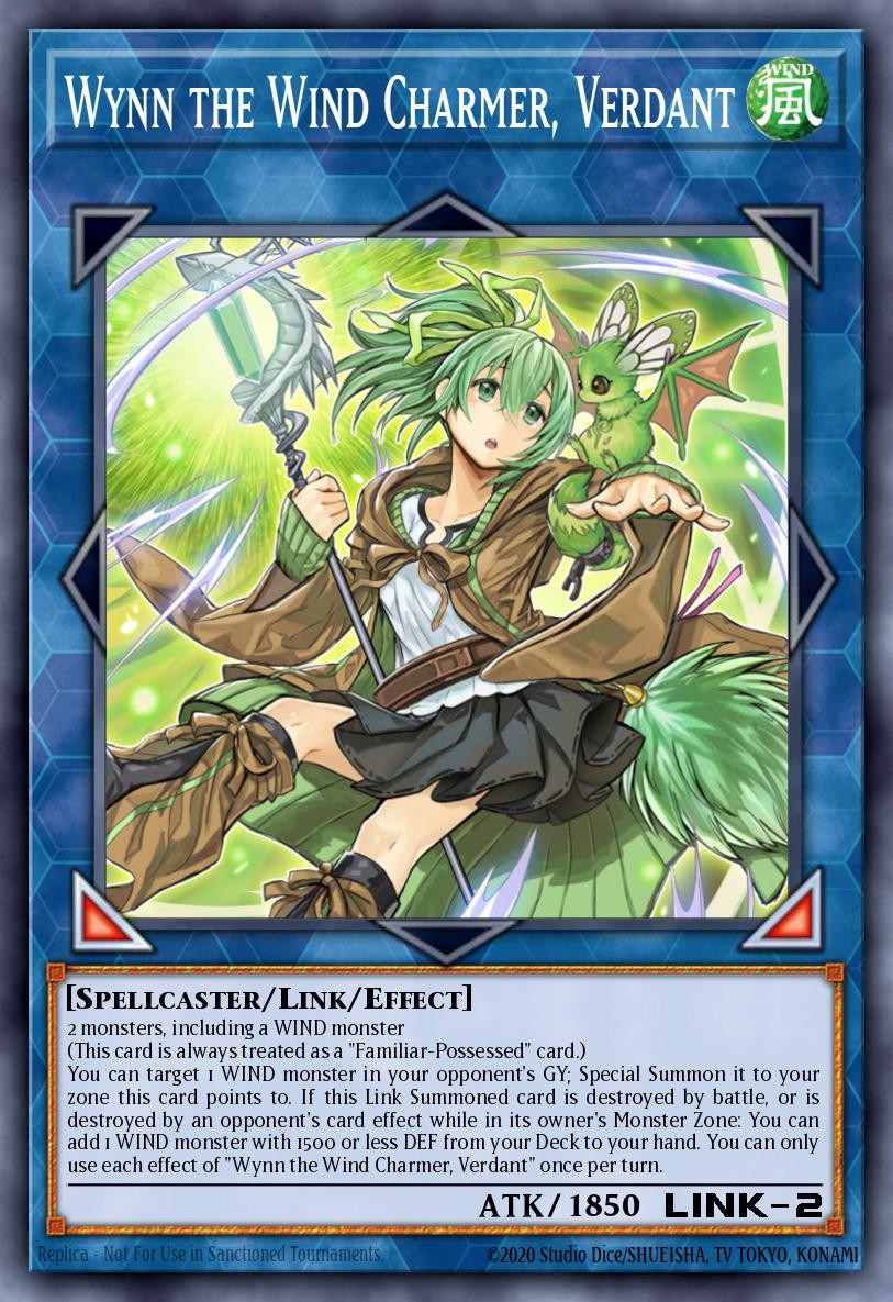 Wynn the Wind Charmer, Verdant - Image 1