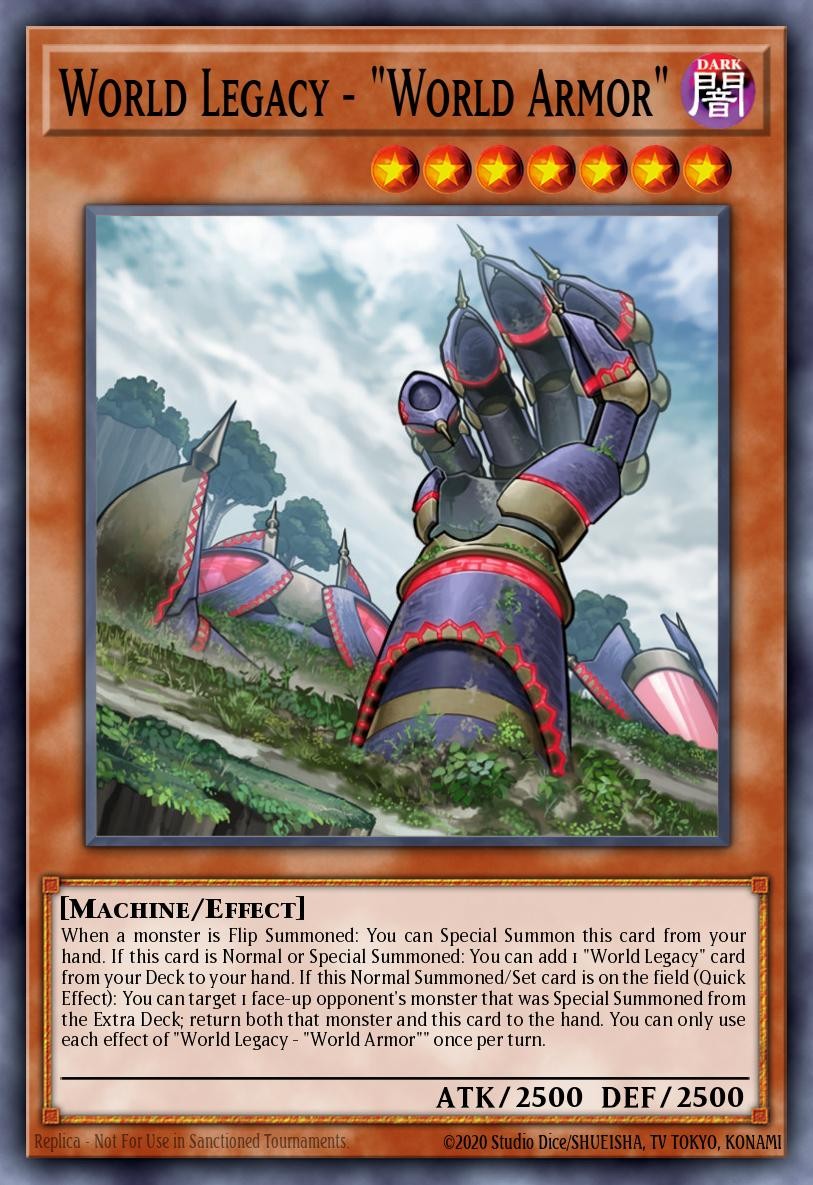 World Legacy - "World Armor" - Image 1