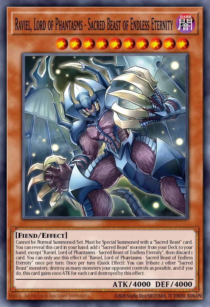 Raviel, Lord of Phantasms - Sacred Beast of Endless Eternity - Image 1