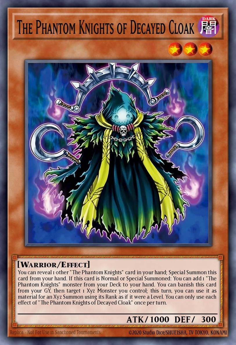 The Phantom Knights of Decayed Cloak (Starlight Rare · Holo)