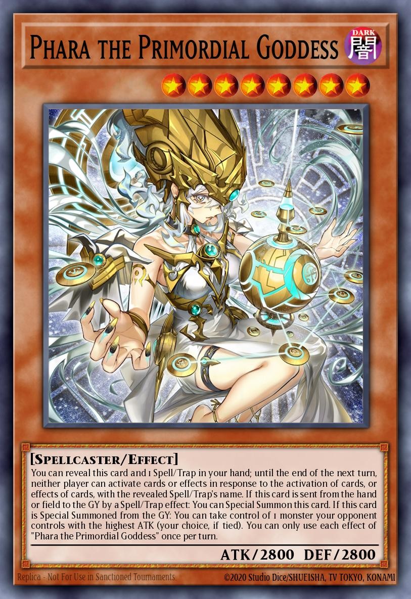 Phara the Primordial Goddess (Secret Rare · Holo)