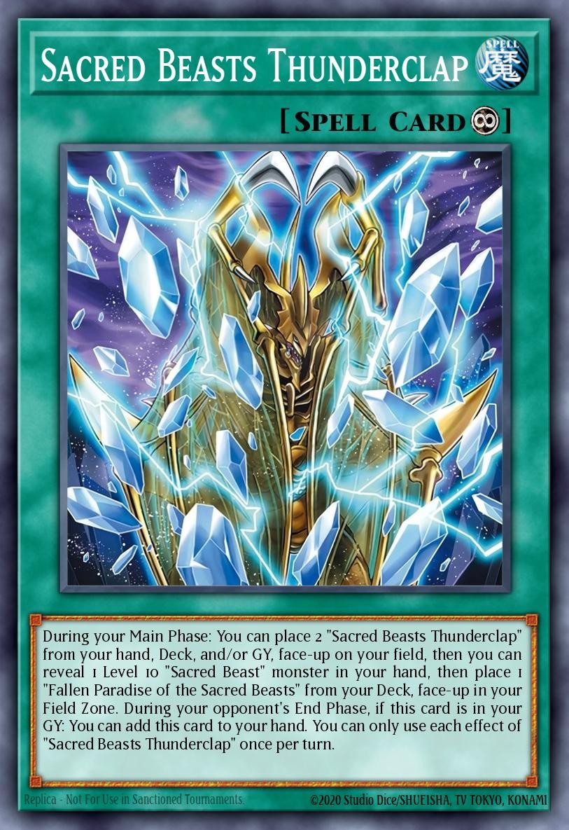 Sacred Beasts Thunderclap - Image 1