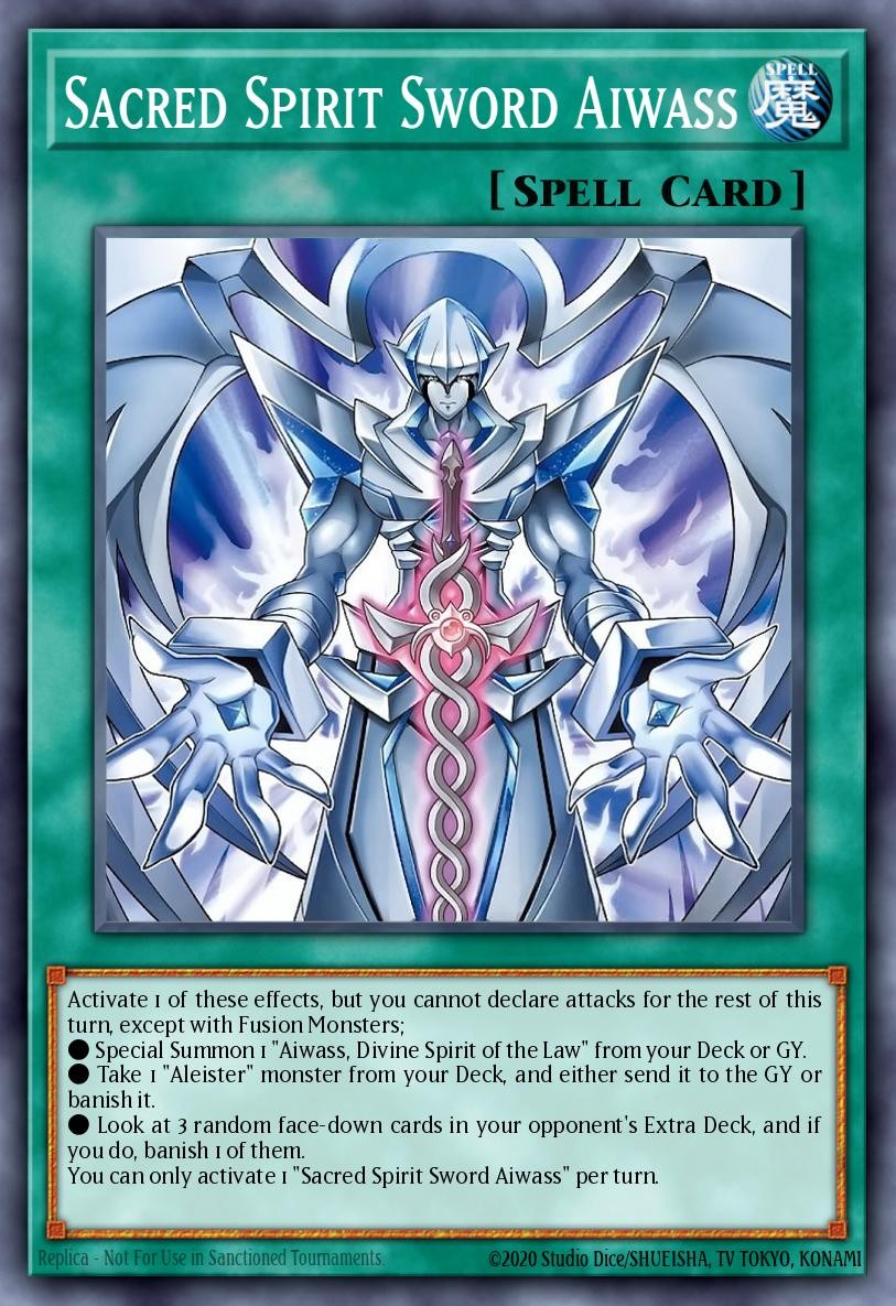 Sacred Spirit Sword Aiwass - Image 1