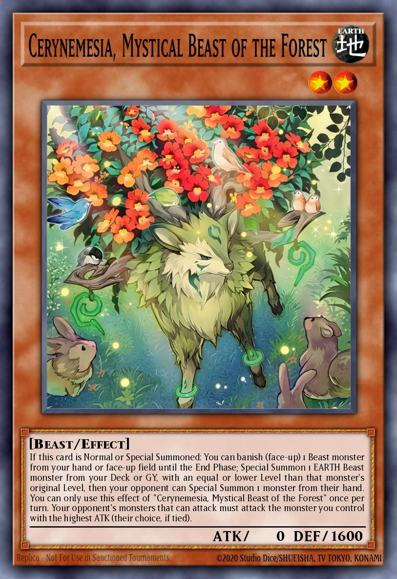 Cerynemesia, Mystical Beast of the Forest - Image 1