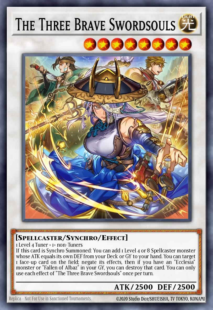 The Three Brave Swordsouls - Image 1