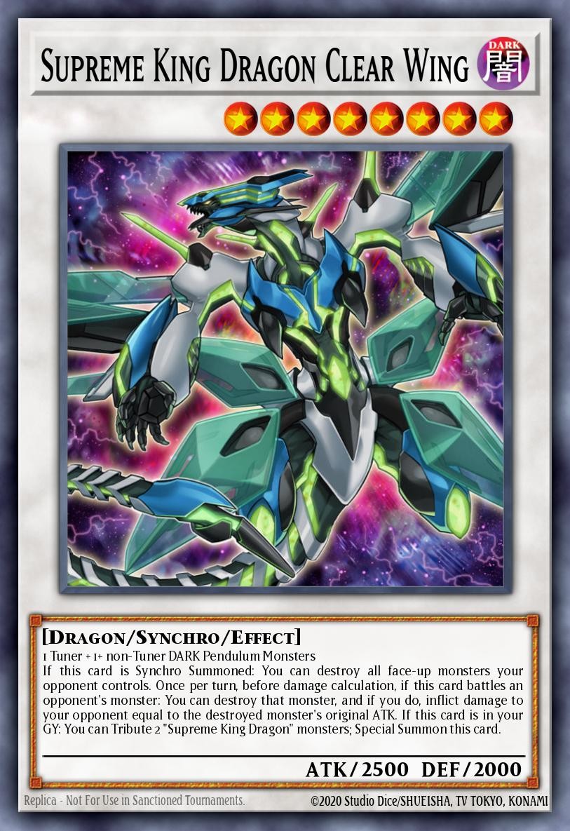 Supreme King Dragon Clear Wing - Image 1
