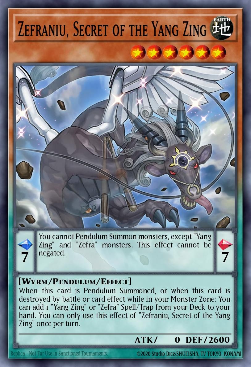 Zefraniu, Secret of the Yang Zing - Image 1