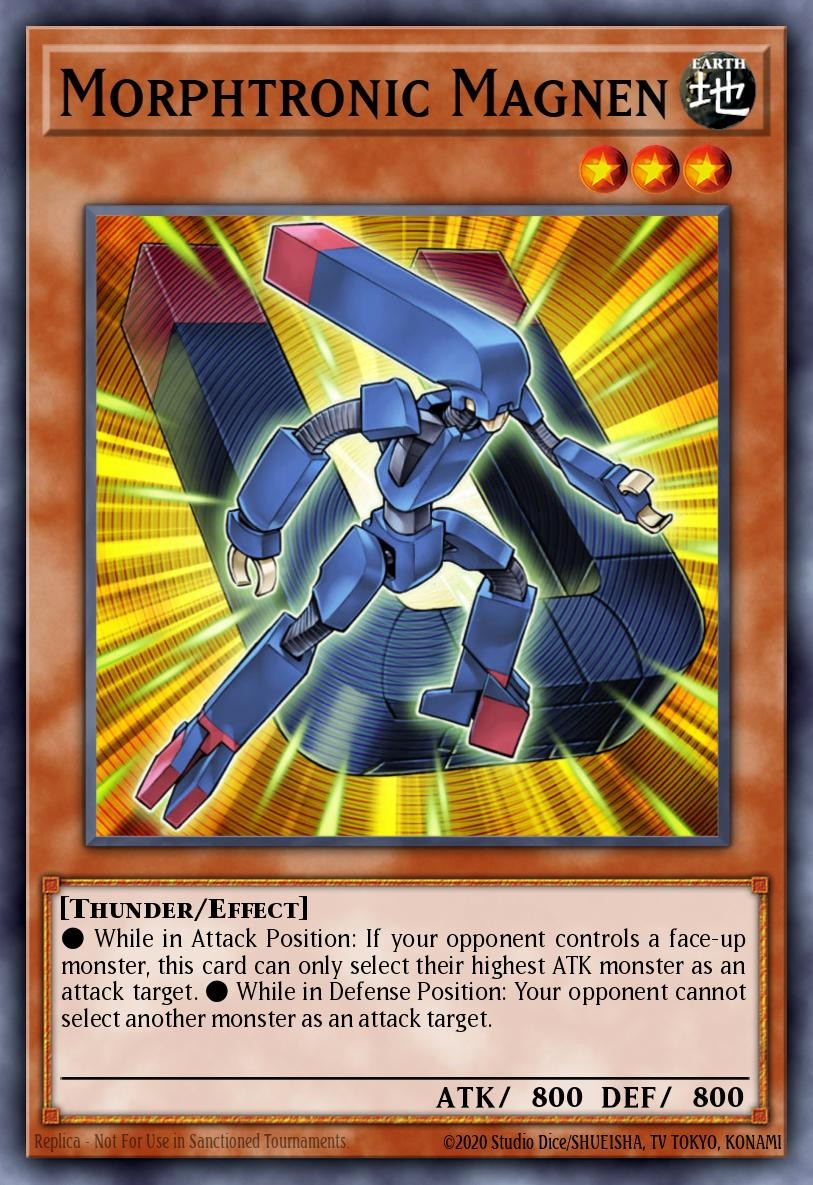 2008 Yu-Gi-Oh! Crossroads of Chaos Morphtronic Magnen #CSOC-EN007 trading card
