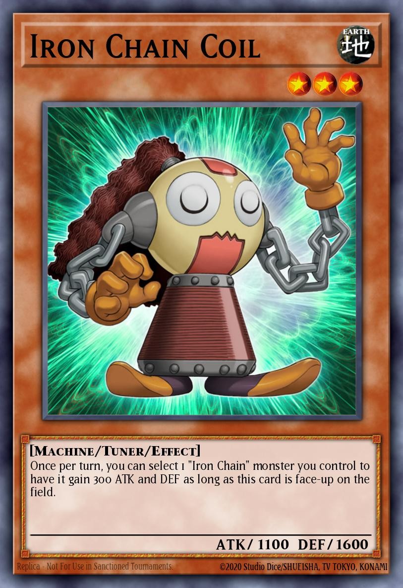 Iron Chain Coil - Image 1