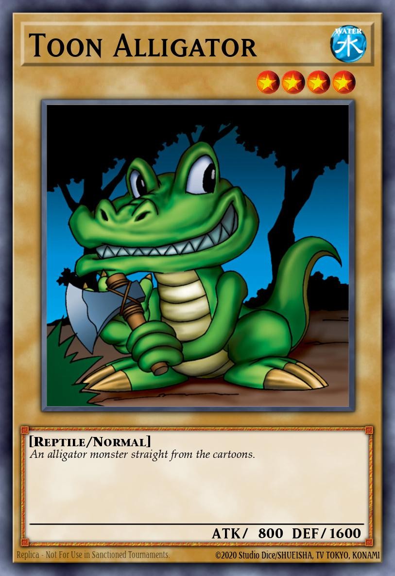 Toon Alligator - Image 1