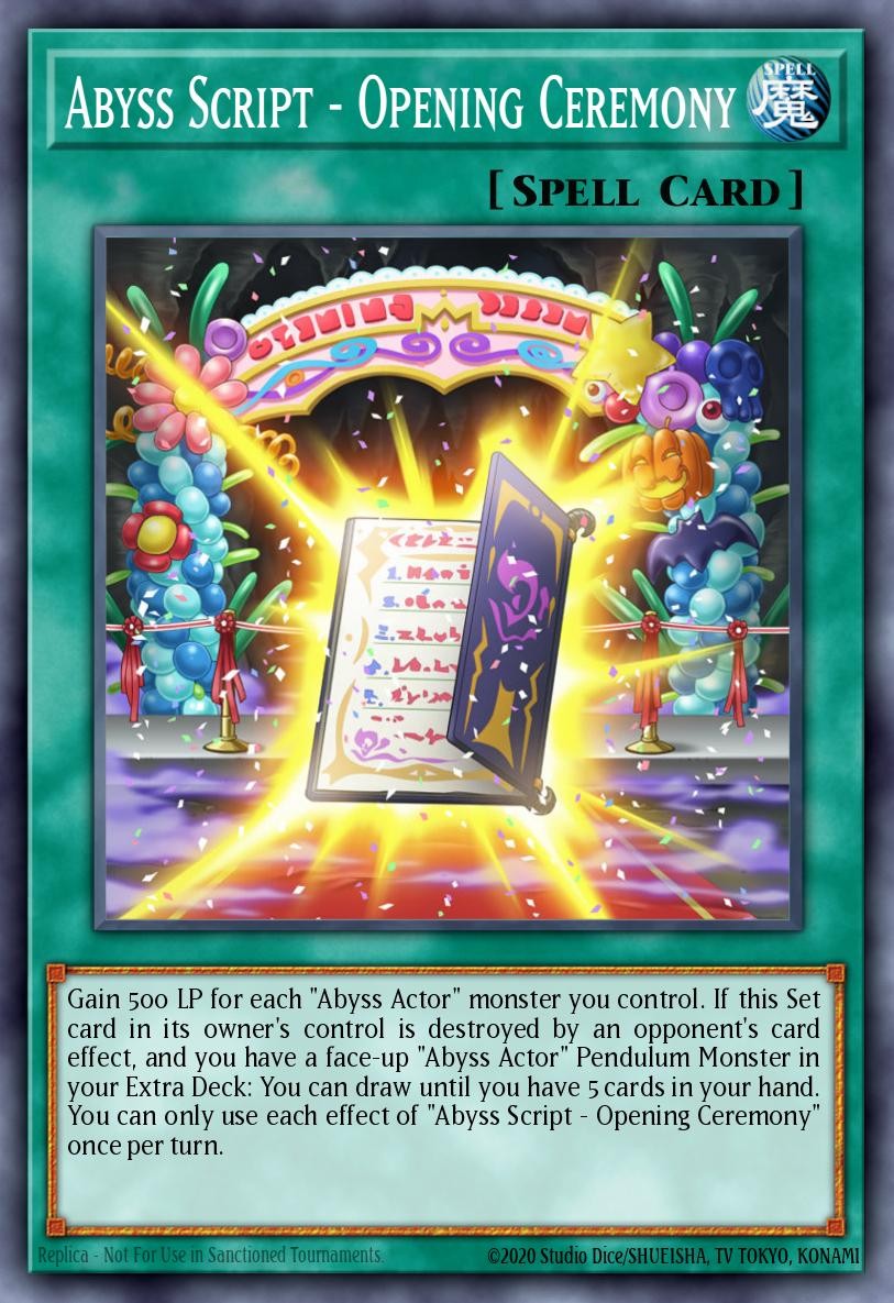 Abyss Script - Opening Ceremony - Image 1