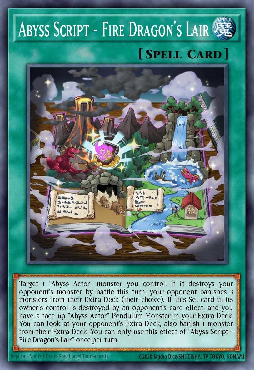 Abyss Script - Fire Dragon's Lair - Image 1