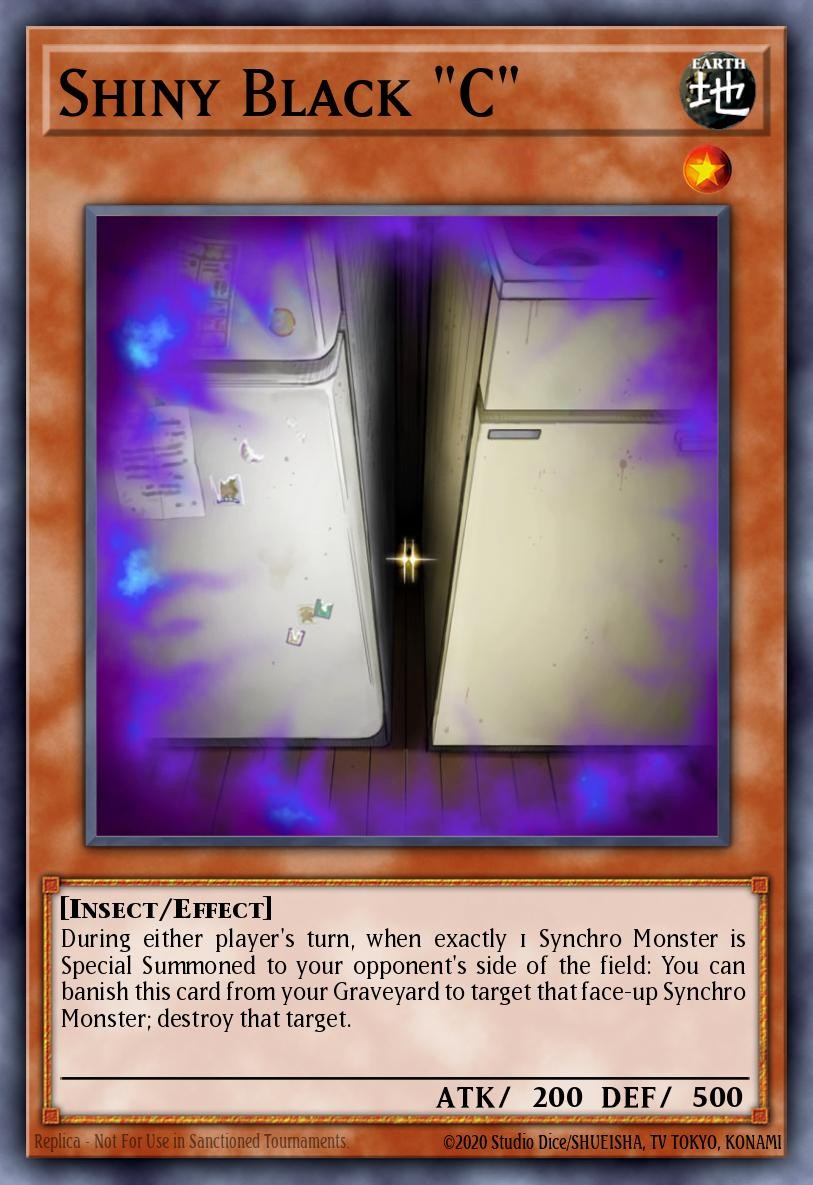 Shiny Black "C" - Image 1