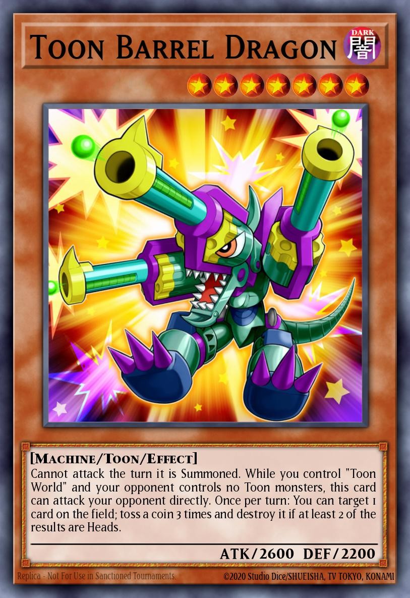 Toon Barrel Dragon - Image 1